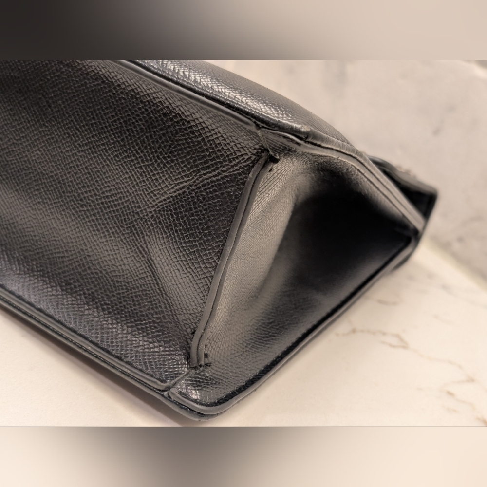 Badgley Mischka Black Studded Shoulder Bag - Picture 6 of 11